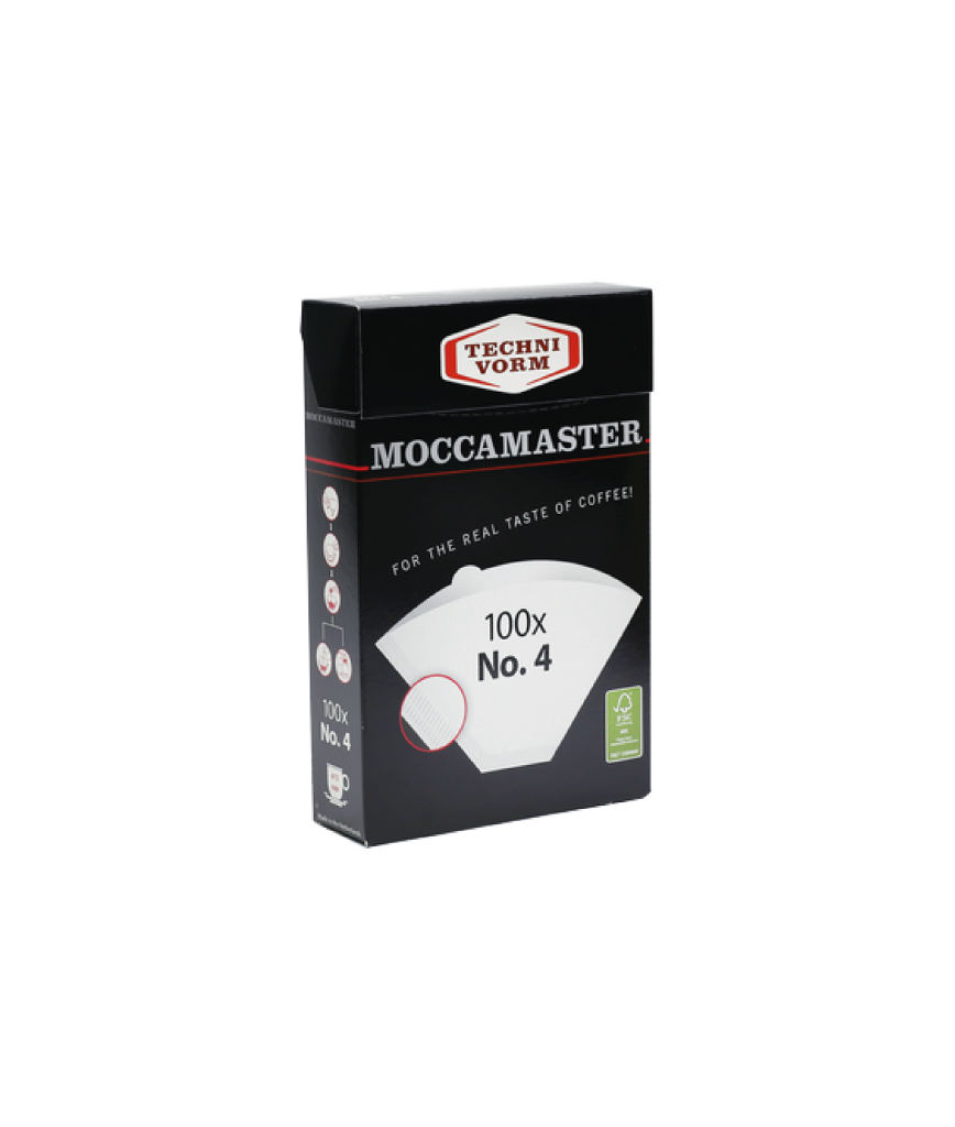 25 filtry moccamaster no.4 Filtry Moccamaster no.4