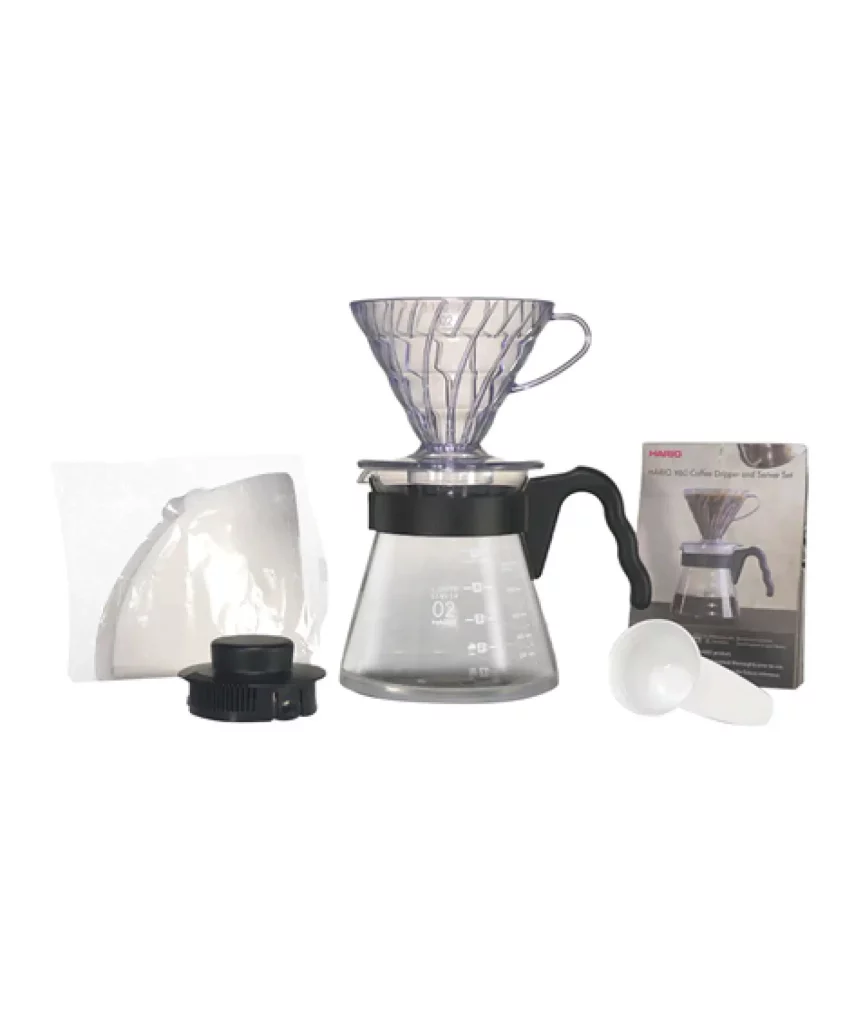 Hario-V60-Craft-Coffee-Maker-Zestaw Hario - V60 Craft Coffee Maker Zestaw drip + serwer + filtry