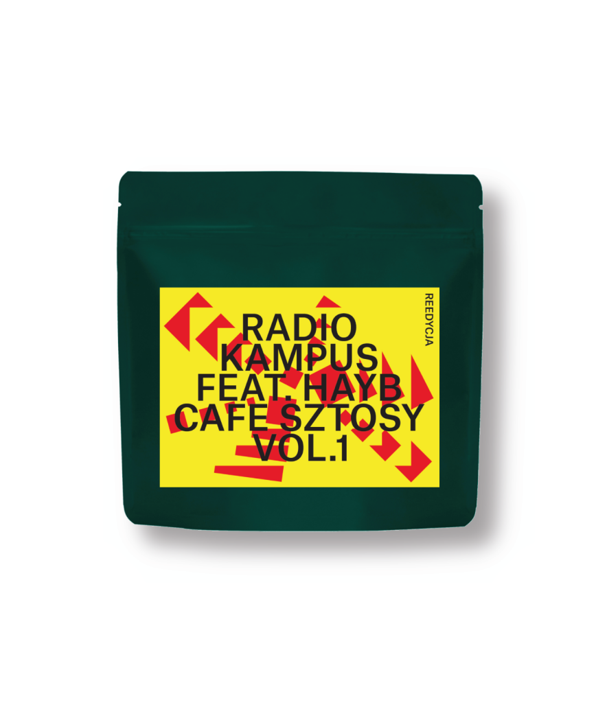 CAFE SZTOSY VOL1 REEDYCJA zielony doypack web Cafe Sztosy Vol.1 Reedycja - Radio Kampus feat. HAYB