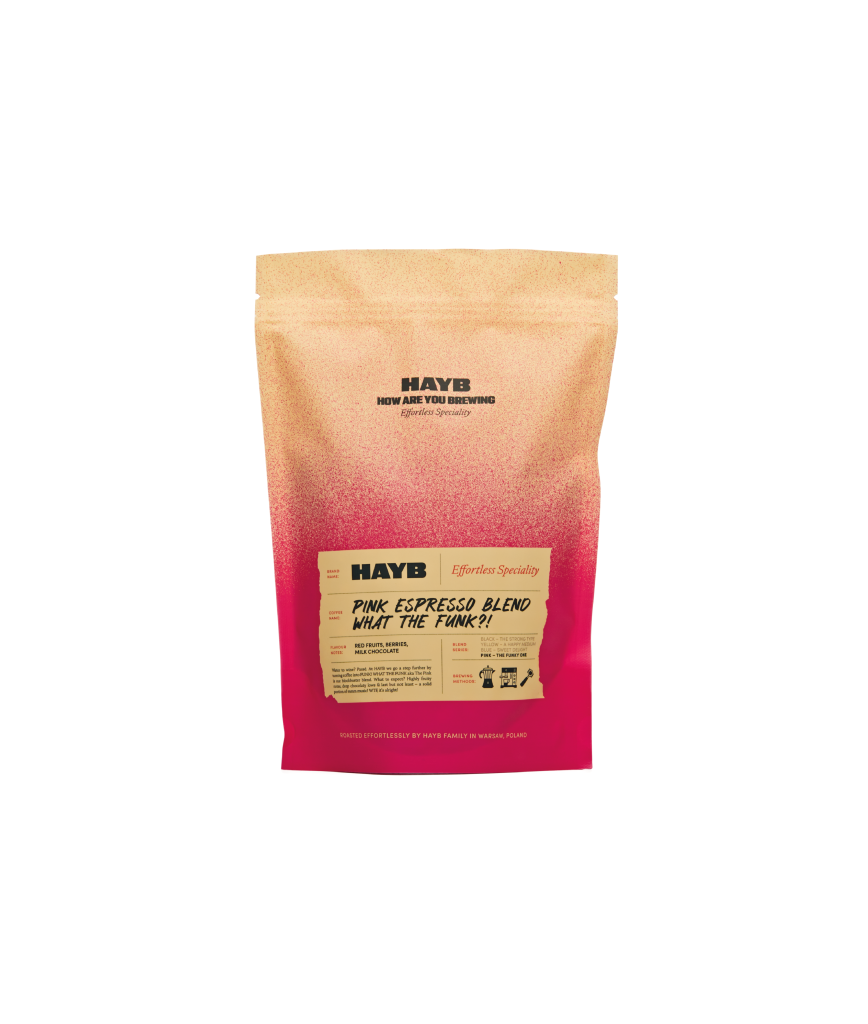 wtf HAYB Pink Espresso Blend What The Funk