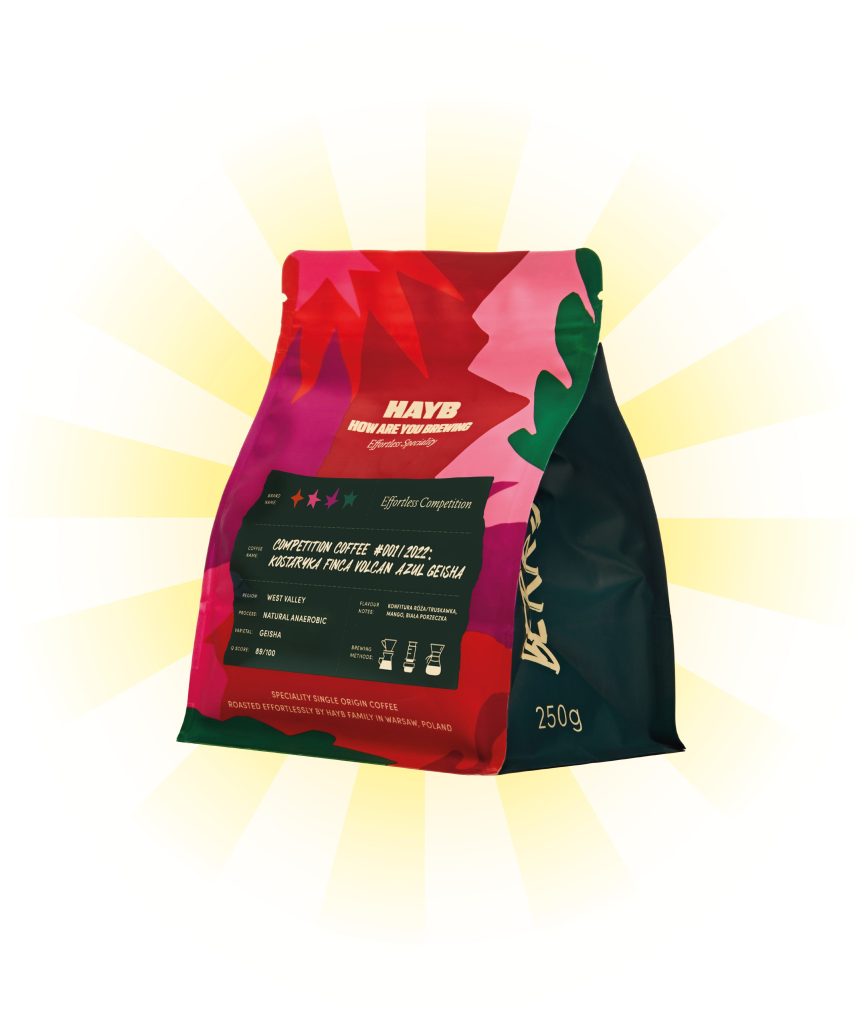 HAYB Competition Coffee #001/2022: Kostaryka Finca Volcan Azul Geisha