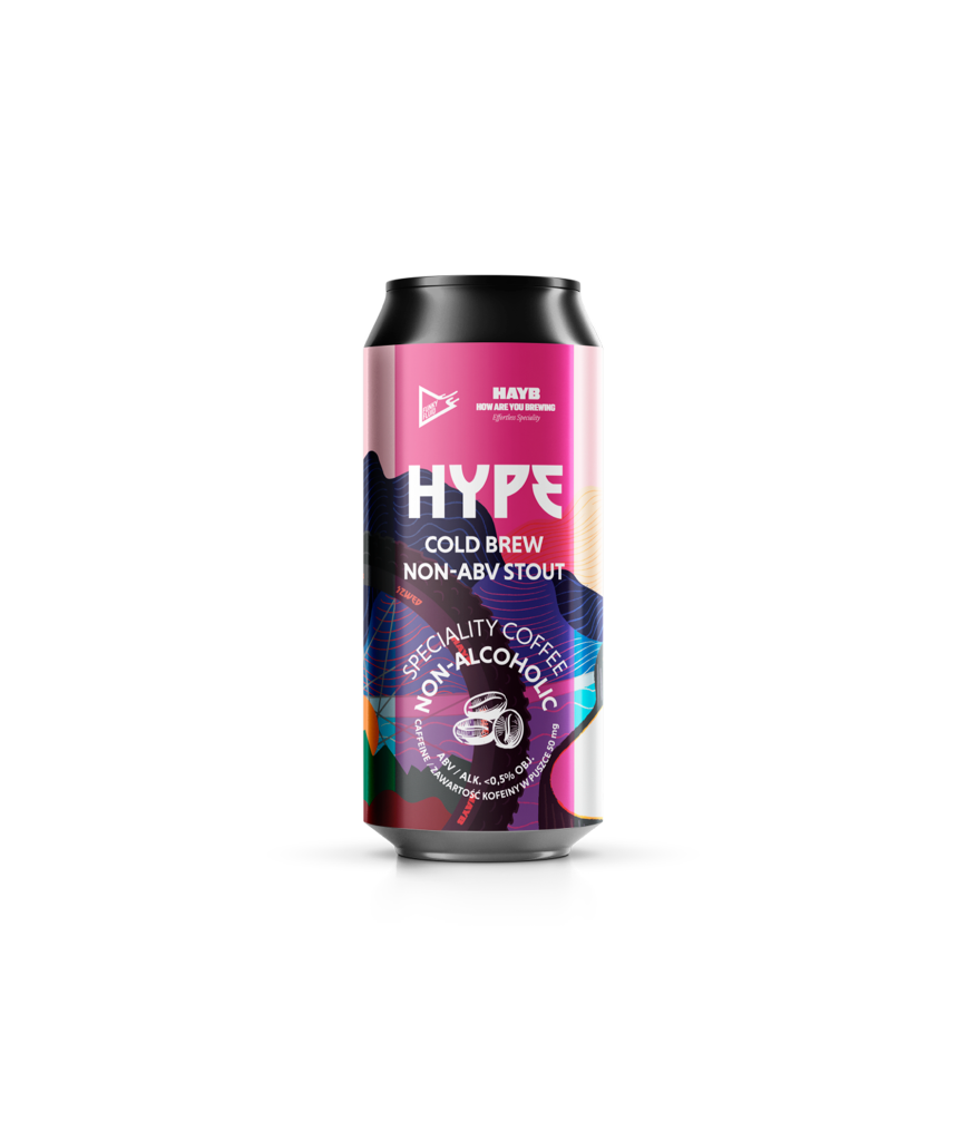 Piwo bezalkoholowe HYPE - HAYB x SZWED Piwo bezalkoholowe HYPE - HAYB x SZWED