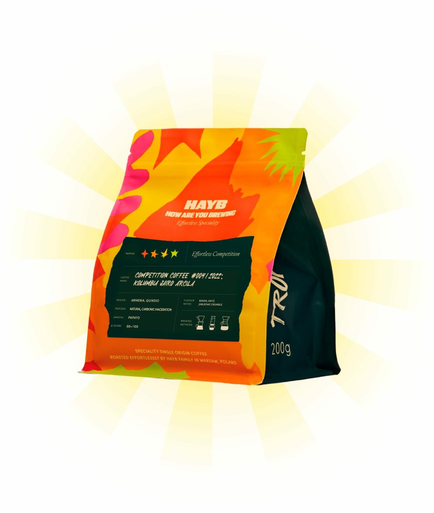 Competition Coffee #004/2022: Kolumbia Jairo Arcila Competition Coffee #004/2022: Kolumbia Jairo Arcila