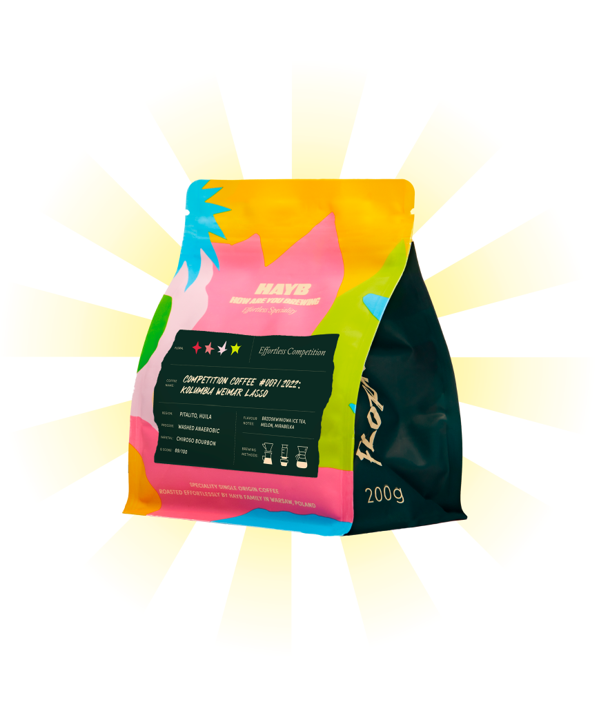 Competition Coffee #007/2022: Kolumbia Weimar Lasso Competition Coffee #007/2022: Kolumbia Weimar Lasso