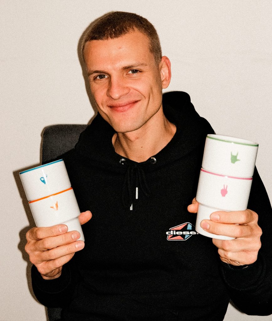 Ceramiczny Kubek HAYB SIE PRZELEWA - obrazek 2