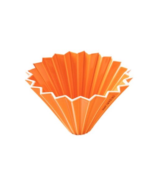 ORIGAMI - Dripper ceramiczny S Pomarańczowy