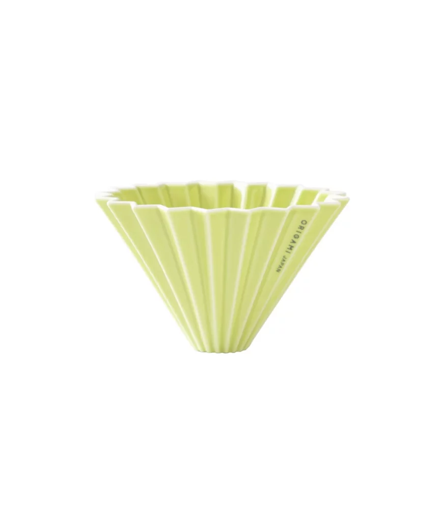 ORIGAMI - Dripper ceramiczny S Zielony