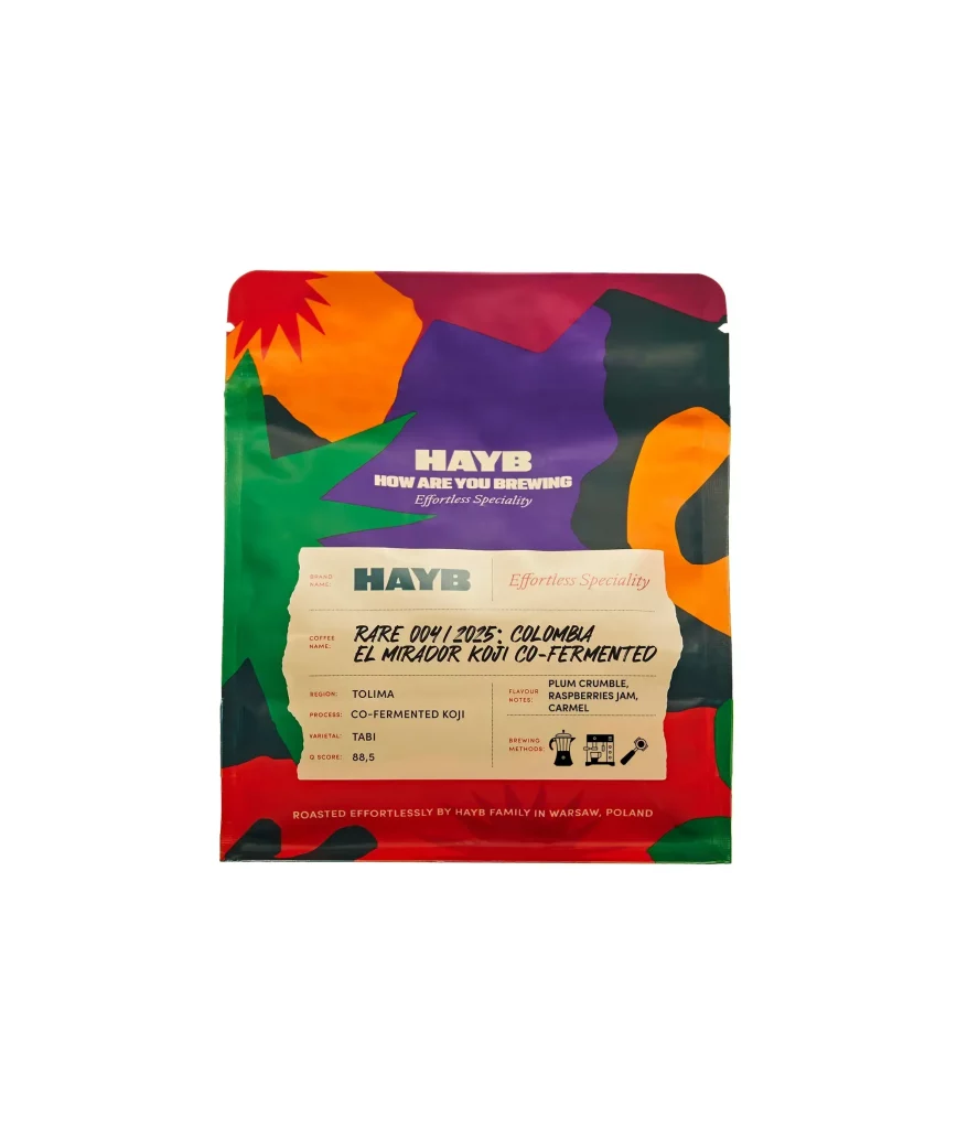 Święto kawy: Rare 004/2025 Colombia El Mirador Koji Co-fermented (Espresso)