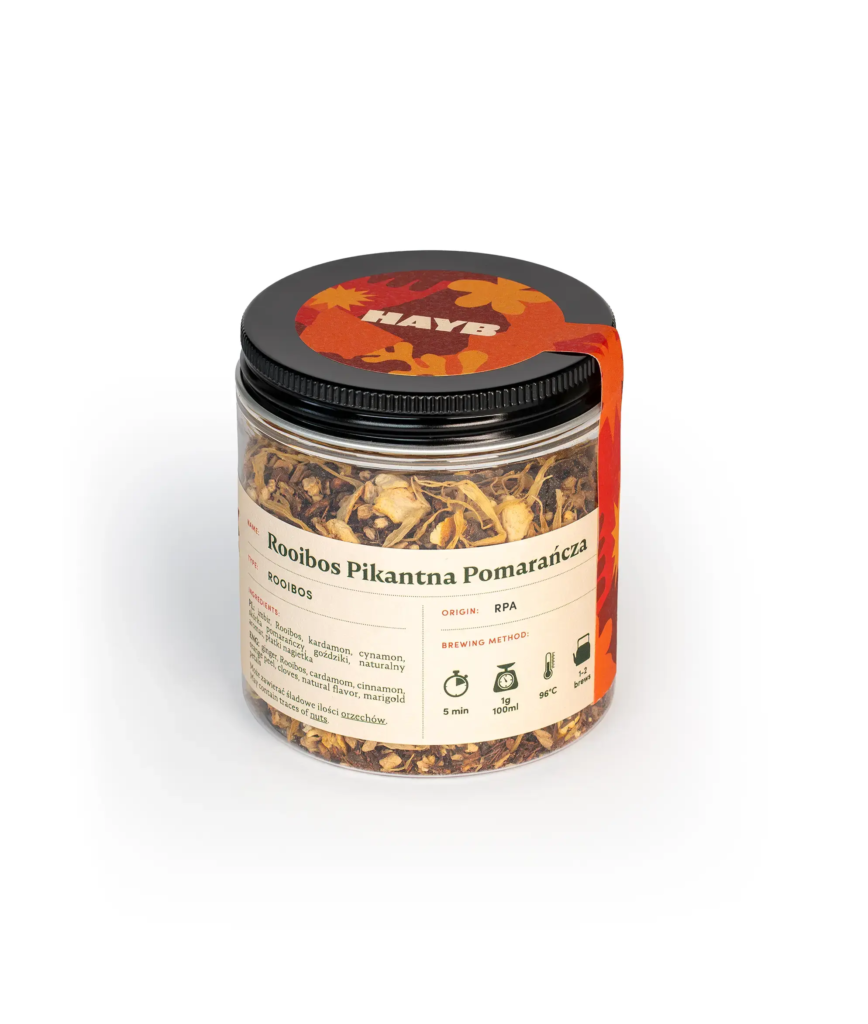 Herbatka Rooibos Pikantna Pomarańcza